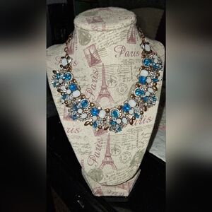 Vintage Necklace And Display